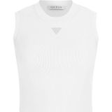 Guess Alexia Mouwloos T-shirt Wit XL Vrouw