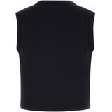 GUESS - Alexia - Gebreide Top - Zwart - Mouwloos
