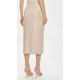 Guess - Cristina Midi - Damesrok - Zwart-wit - Stippenpatroon