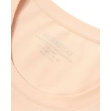 Guess SS RN Satin Triangle Tee Dames T-Shirt - Wanna Be Pink