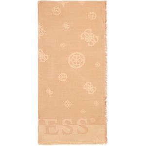 Guess Loralee Scarf Dames Sjaal - Camel - One Size