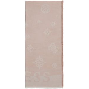 Guess Loralee Scarf Dames Sjaal - Champagne - One Size