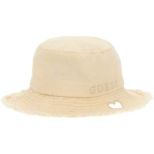 Guess Rain Hat Dames Hoed - Ivory - Maat L