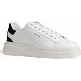 Zwarte Sportieve Sneakers Met Rubberen Zool