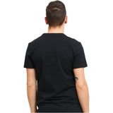 Guess - T-shirt - Zwart - Stretchkatoen