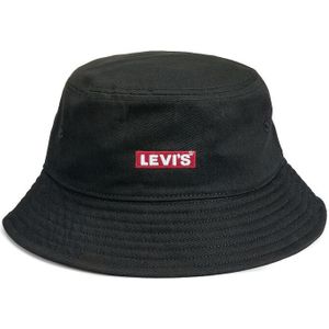 Levi's Unisex Bucket Hat-Baby Tab Logo Hoofddeksel, Regular Black, 55-56