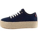 Levi's - TIJUANA 2.0 ESPEDRILLE - Lage Sneakers - Blauw
