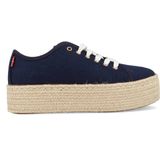 Levi's - TIJUANA 2.0 ESPEDRILLE - Lage Sneakers - Blauw