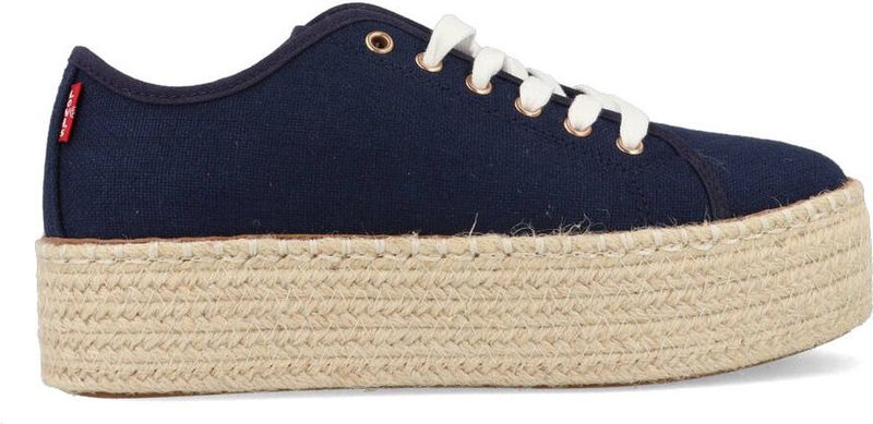 Levi's - TIJUANA 2.0 ESPEDRILLE - Lage Sneakers - Blauw
