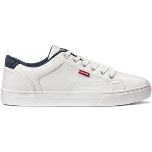 LEVI'S Courtright sneakers voor heren, Regular White, 45 EU