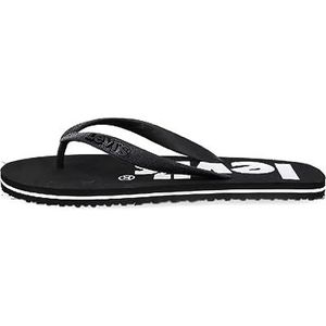 Levi's Dixon Poster Teenslippers voor heren, Regular Black, X-Small