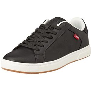 Levi's Piper Sneakers voor heren, Regular Black, 45 EU