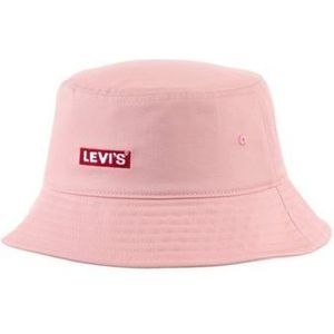 Levi's Bucket Hat-Baby Tab Logo Headgear Unisex, Lichtroze.
