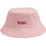 Bucket hat logo Baby Tab LEVI'S. Katoen materiaal. Maten L. Roze kleur