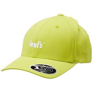 Levi's Poster Logo Flexfit Cap Baseball Cap Heren, Geel, One size
