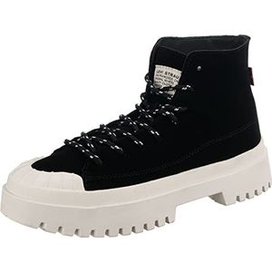Levi's Patton S Sneakers voor dames, Regular Black, 41 EU