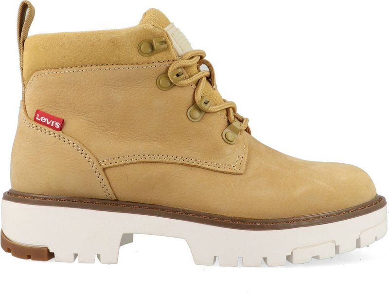 Levi's - Solvi Ankle - Enkellaarsjes - Bruin - Leer
