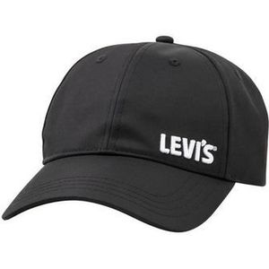 Levi's Gold Tab Cap Unisex, Regular Black, Eén maat