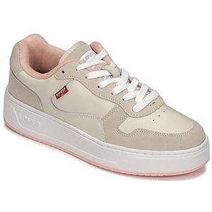 Levis Footwear and Accessoires Glide S, Dames Sneakers, Licht Beige, 41 EU, Licht Beige, 41 EU