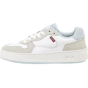 Levis Footwear and Accessories Glide S, damessneakers, regular wit, 41 EU, Regular White, 41 EU