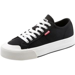 Sneakers Hernandez 3.0 S LEVI'S. Canvas materiaal. Maten 37. Zwart kleur