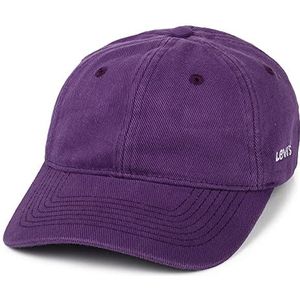 Levi's Levis Footwear and Accessories Essential Cap Headgear, Regular Purple, Normaal Paars, One Size