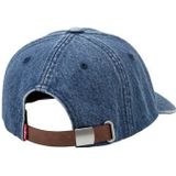 Levi's Levis Footwear and Accessoires Essential Cap Headgear, Jeans Blue, Unisex, Blauwe jeans, Eén maat