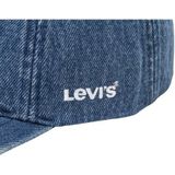 Levi's Levis Footwear and Accessoires Essential Cap Headgear, Jeans Blue, Unisex, Blauwe jeans, Eén maat