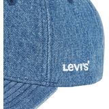 Levi's Levis Footwear and Accessoires Essential Cap Headgear, Jeans Blue, Unisex, Blauwe jeans, Eén maat