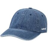 Levi's Essential Cap Headgear Unisex Jeans Blue, One Size, Blauwe jeans