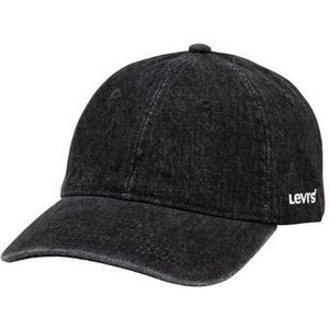 Levi's Levis Footwear and Accessories Essential Cap Headgear, Regular Black, één Unisex, Regular Black, Eén maat