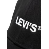 Levis Footwear and Accessories Dames, Youth Sport Cap Headgear, Regular Black, Regular Black, One Size