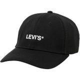 Levi's Womens Youth Sport Cap Headgear Dames, Regular Black, One Size, regular black