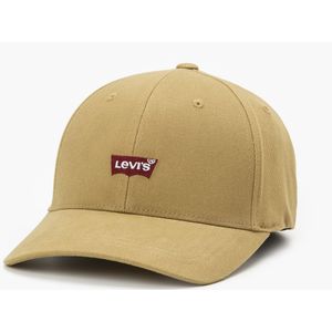 Levi's Housemark Flexfit Cap, Lichtbruin, Un Heren, Lichtbruin., One size