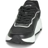 LEVI'S - Wing - Sneakers - Zwart - Polyurethaan
