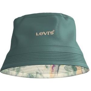 Levi's Omkeerbare buckethoed voor dames, omkeerbaar, buckethoed, dames, PALE GREEN