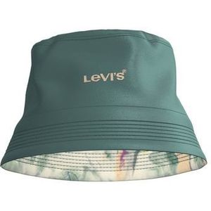 Levi's Women's Reversible Bucket Chapeau Femme, PALE GREEN, L