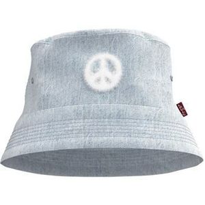 Levi's Essential Bucket Hat ESSENTIAL BUCKET HAT Uniseks, Blauwe jeans