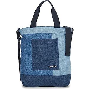 Levi's Patchwork ICON TOTE, jeans blauw, één maat EU, Blauwe jeans, One Size Grote Maten
