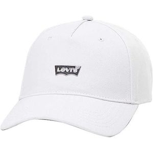 Levi's Metallic HOUSEMARK Logo Cap Unisex, Wit, Eén maat