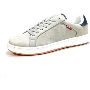 Levi's Heren Piper Sneakers, Off White, 45 EU smal, Wit, 45 EU