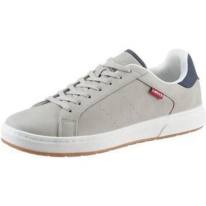 Levi's Heren Piper Sneakers, Off White, 40 EU smal, Wit, 40 EU