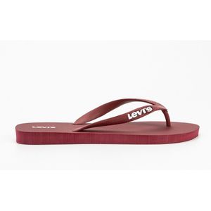 Slippers Dixon 2.0 LEVI'S. Rubber materiaal. Maten M. Rood kleur