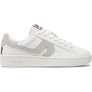 LEVI'S - Swift S LEVI'S - Lage Sneakers - Wit/Parelgrijs - Polyurethaan