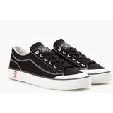 Levi's - LS2 S - Sneakers - Zwart - EU 38 - Mid-cut profiel