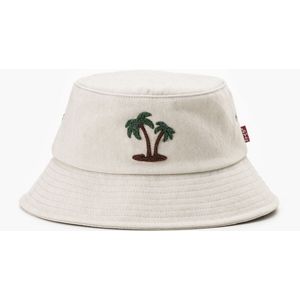 Bucket hat Essential LEVI'S. Katoen materiaal. Maten M. Beige kleur