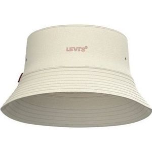 Levi's Dames Headline Logo Bucket Hat, Regular White, L