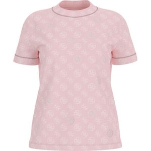 Guess Dames T-shirt Roze V4YI04I3Z14 P6EE Nomie 4G Ss T-Shirt