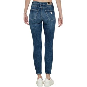 Guess - Jeans - Dames - Blauw - Katoen - Skinny Fit