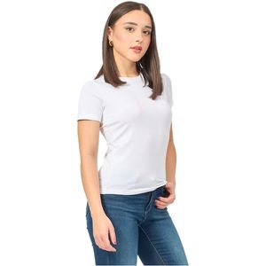 Guess - T-shirt - Wit - Dames - Met Zak - Katoen